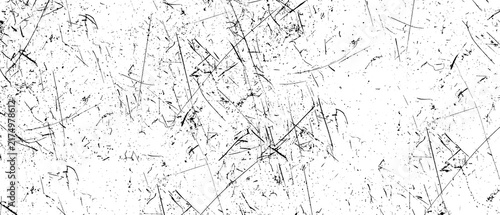 Photography Black scratched grunge texture with chaotic hand-drawn lines, distressed marks a