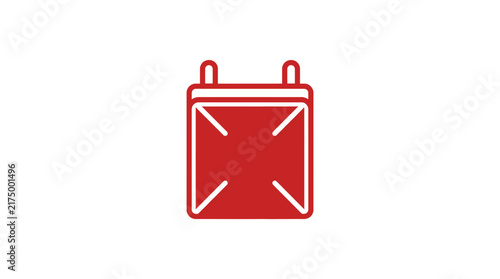Minimalist Calendar Icon