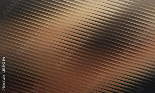 Bild auf Leinwand Abstract background, with diagonal parallel, lines, rippled texture, in shades o