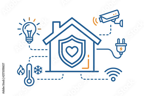 Smart Home Automation Icon Set