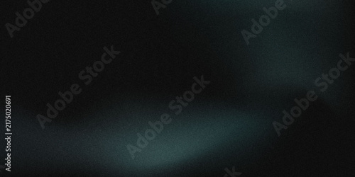 Obraz na plátne Dark abstract smoky background with deep teal blue haze, soft atmospheric mist,