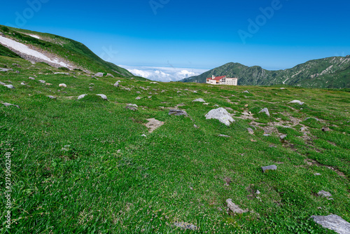 Plakat 立山室堂を望む