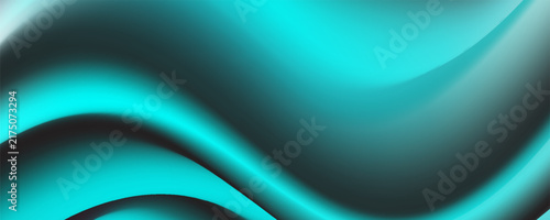 Vector blue design abstract background template - Vector gradient assembled background  illustration
