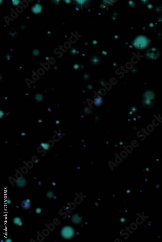 abstract blue background with particles