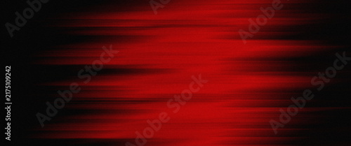 Foto Abstract red horizontal motion blur background with dark grain grunge texture overlay