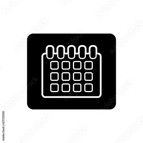 Calendar Schedule Line Icon – Minimalist Date Planner and Event Management Symbol