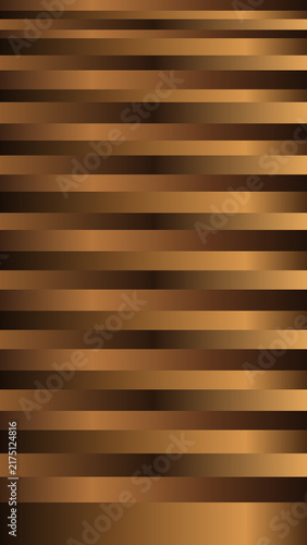 Obraz na plátne Seamless horizontal brushed bronze stripes with a subtle gradient effect, creati