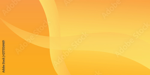 Abstract yellow wave background with curved lines modern design. vector illustration