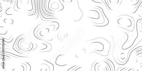 Minimal line art topographic patterns. Vector contour maps and abstract elevation lines. Minimalist geography design for backgrounds.