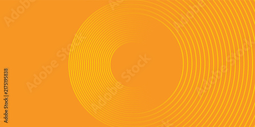 Yellow Circle Radial Background Pop Art Design Template,vector Eps10.