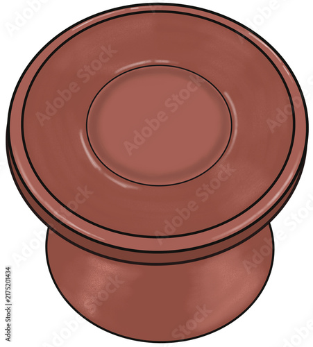 Foto Traditional Korean ancestral ritual offering dish illustration