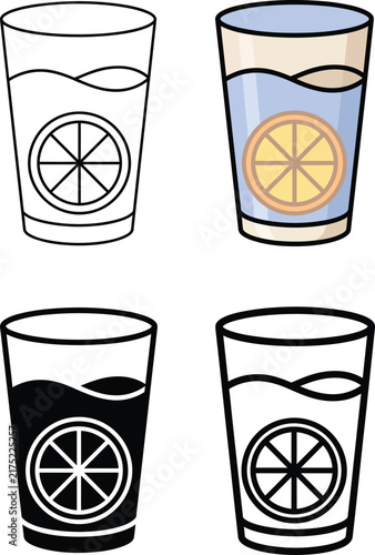 фотографія Tequila and Lime Shot Icon Set, Mexican Alcohol, Shot Glass, Bar Drink, Nightlif