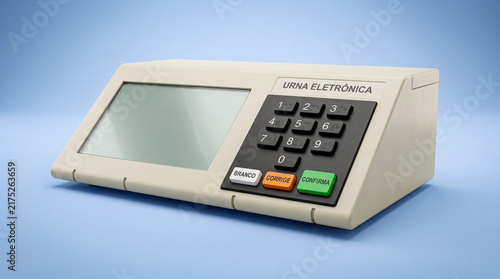 Electronic voting machine for elections