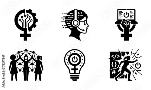 Women in Tech Icons: Diversity, Innovation, Empowerment, Coding, Future