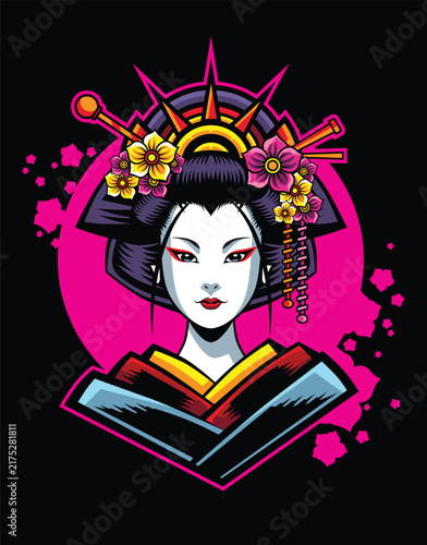 The Beautiful Japanese Enchanting Geisha
