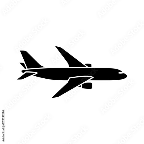 Airplane Aircraft Silhouette Icon