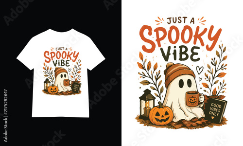 Halloween typography t-shirt design