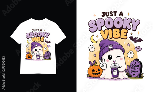 Halloween typography t-shirt design