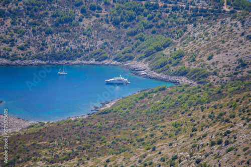 Lastovo island coastline