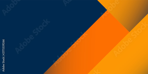 Abstract geometric dark blue and orange square theme modern background for graphic design.