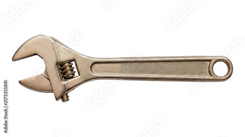 Obraz na płótnie Adjustable wrench tool for mechanical work and repairs