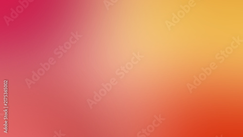 Abstract soft light yellow orange and red gradation background in pastel colorful..