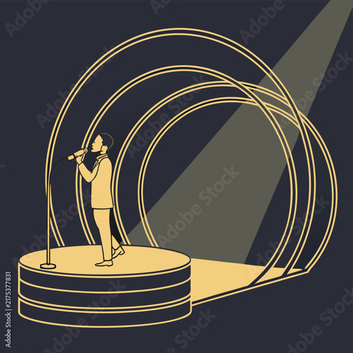 illustration of an abstract background