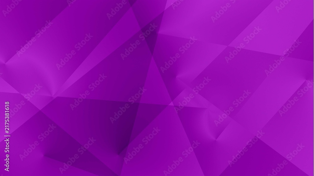 Fototapeta premium Modern purple violet low poly triangular abstract background