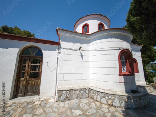 Fotografie Panorama of The town of Skiathos, Sporades, Greece