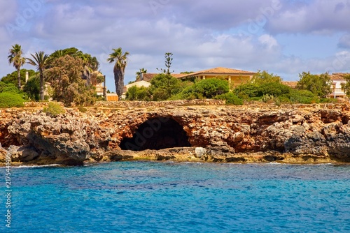 Cala Morlanda on the island of Mallorca in the Balearic archipelago in the Mediterranean Sea.