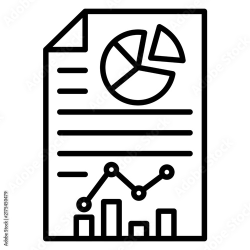 Analytics Report Icon