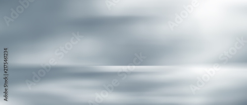 white and gray studio room background, grey floor backdrop with spotlight 