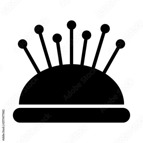 pincushion glyph icon