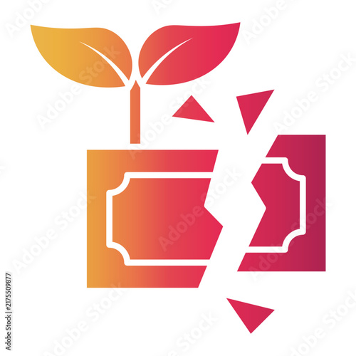 agriculture Gradient icon