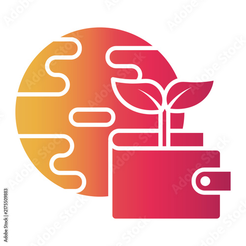 wallet Gradient icon