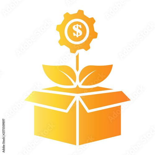 economy Gradient icon