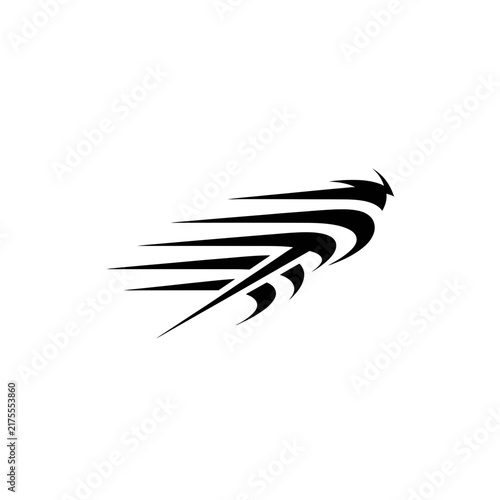 Tribal Speed Graphic Element