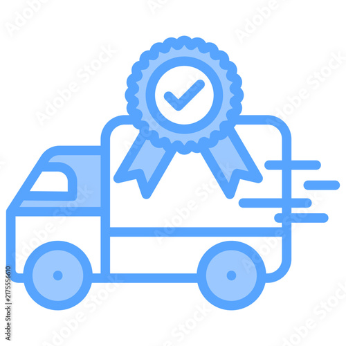 Plakat Logistics Delivery Icon