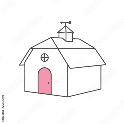 Simple Barn Icon