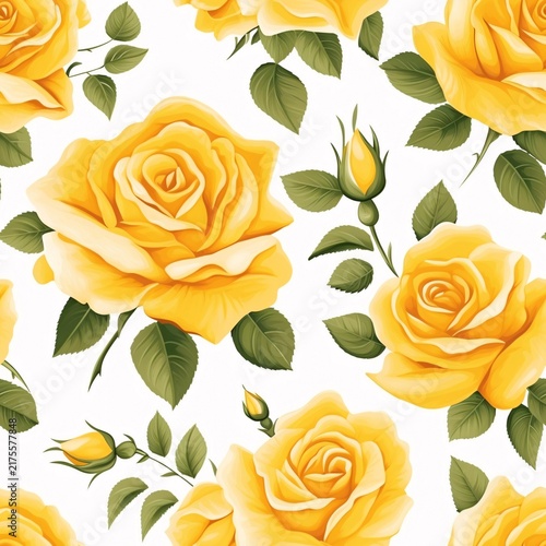 Flower Seamless Pattern, Floral Seamless Pattern, Botanical Flower Background, Floral Digital Paper, Decorative Flower Pattern, Botanical Design