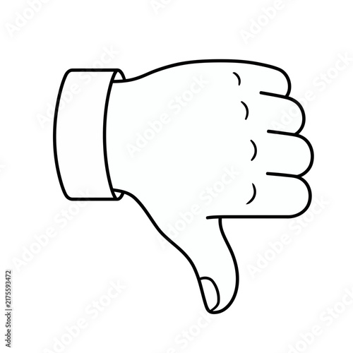 Thumbs Down Gesture