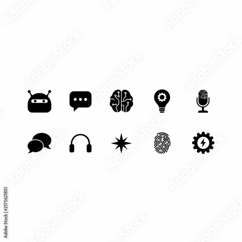 set of vector icons