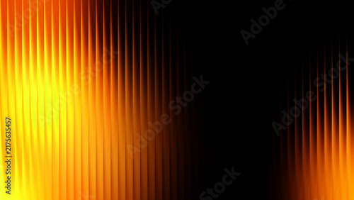 Abstract background with vertical glowing orange and yellow light lines