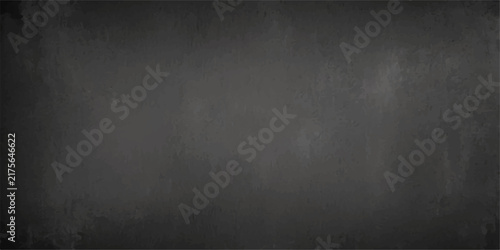 Dark gray chalkboard texture with subtle grunge overlay and soft vignette for professional background and creative design projects