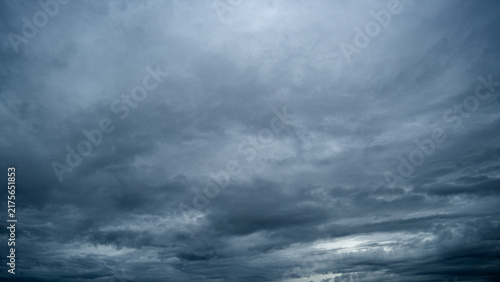 Dark sky with stormy clouds. Dramatic sky rain,Dark clouds before a thunder-storm,clouds before rain