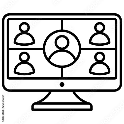 Virtual Classroom Icon