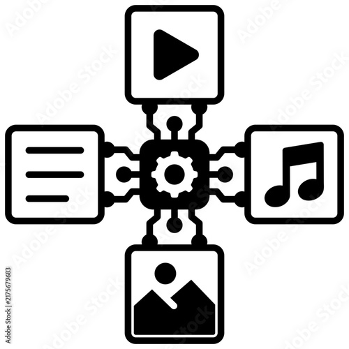 Content Generation Icon