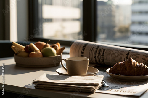 cup of coffee and cake