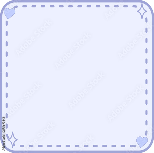Notepad Frame doodle color