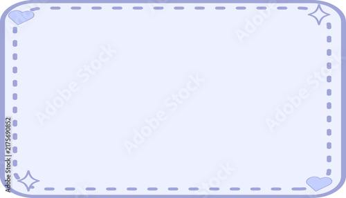 Notepad Frame doodle color